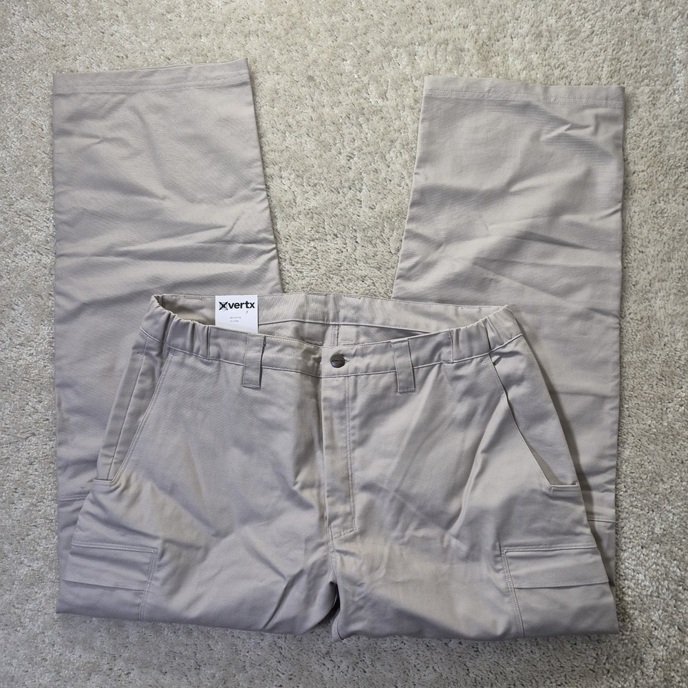 Vertx VTX1000KH Cargo Pants Mens 36/31 Beige Phantom Canvas Tactical Workwear